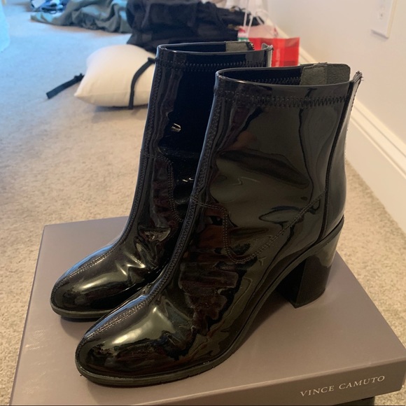 BC Footwear Shoes - Paten leather booties